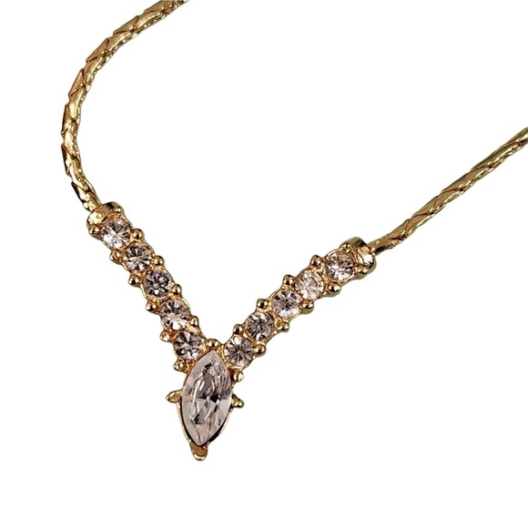 Vintage Signed CD Christian Dior Necklace - Still has store tag - Picture 1 of 7